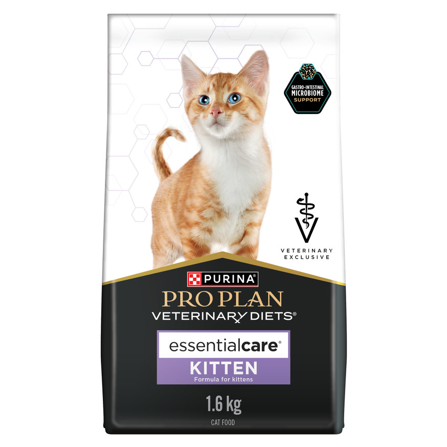 Veterinary Diets® essentialcare® Kitten Formula, Dry Kitten Food - 1.6 kg