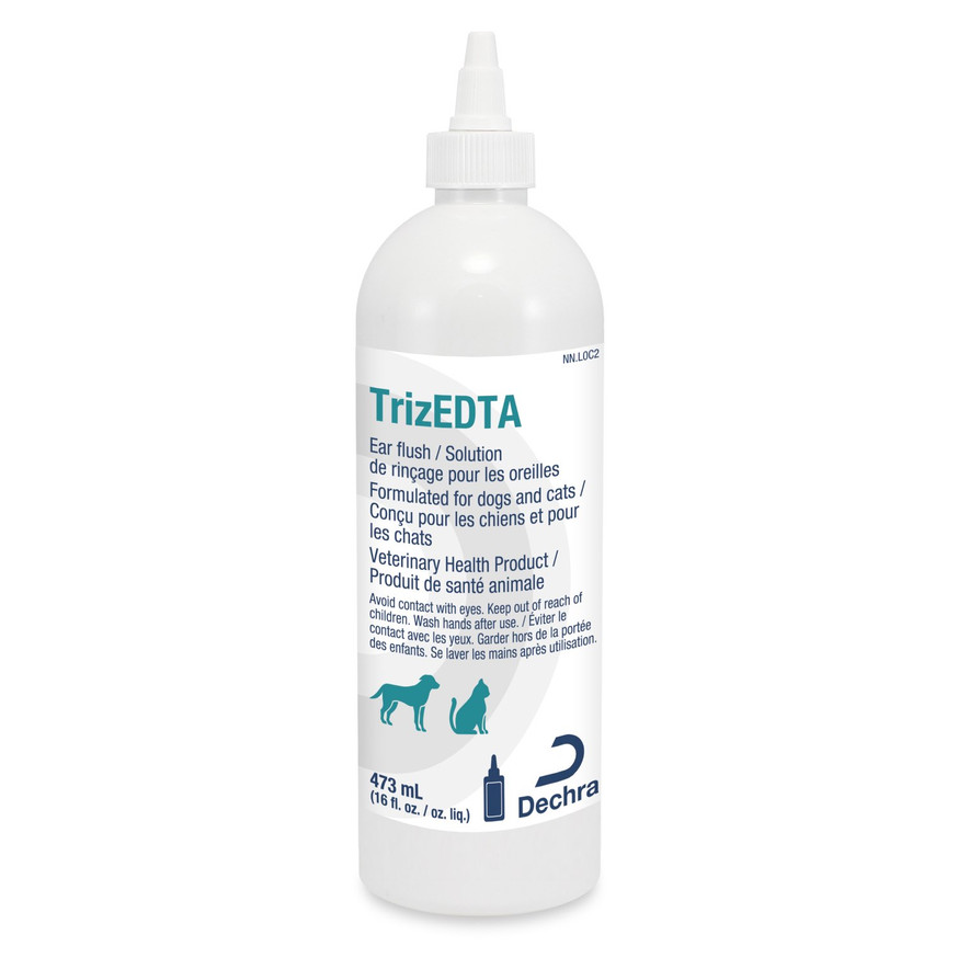 TrizEDTA Ear Flush for Cats and Dogs - 473 ml