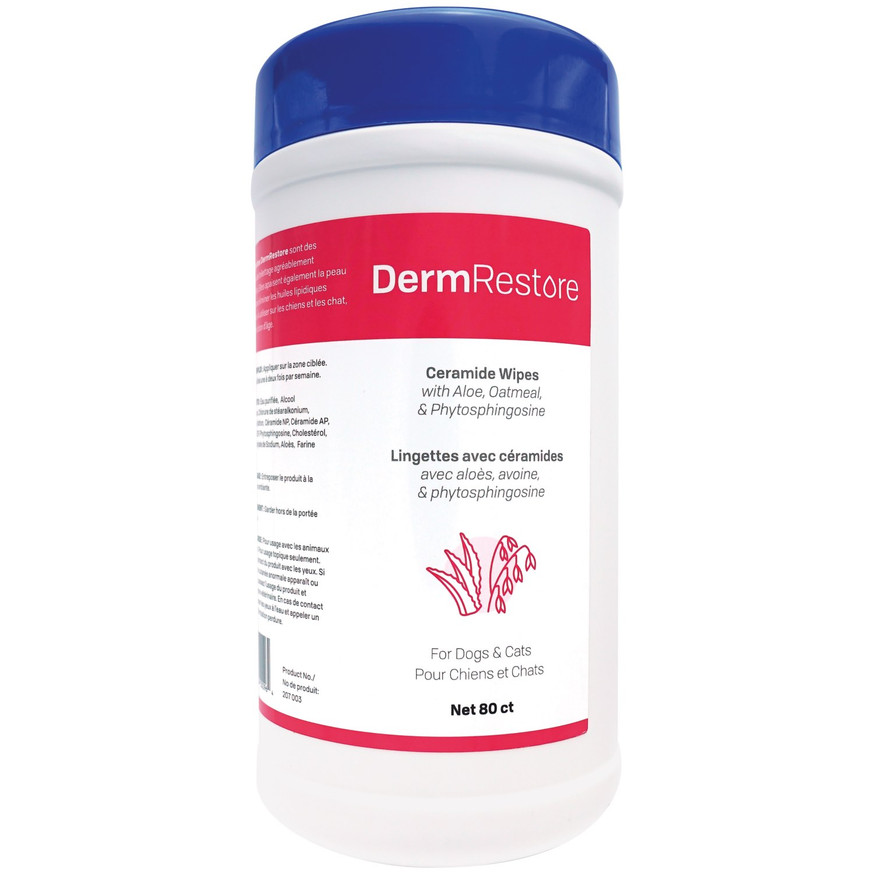 Wipes DermRestore for Cats and Dogs