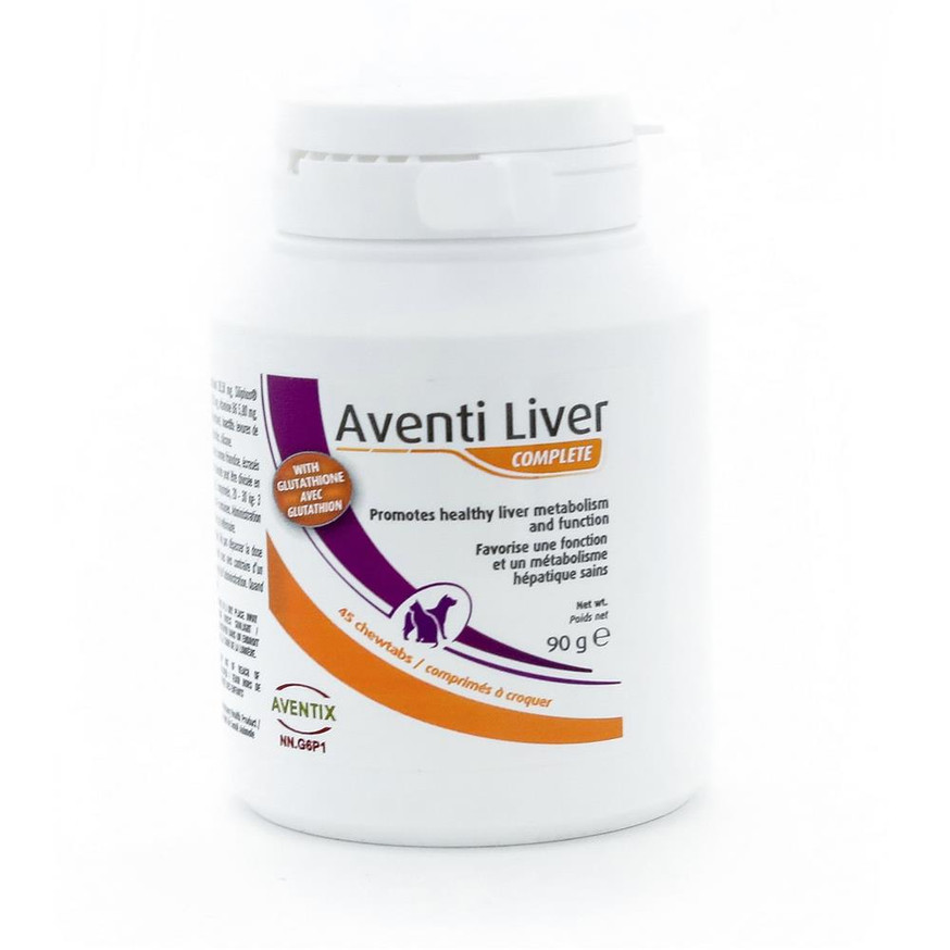 Aventi Liver Complete - Chewable Tablets - 45 Tablets