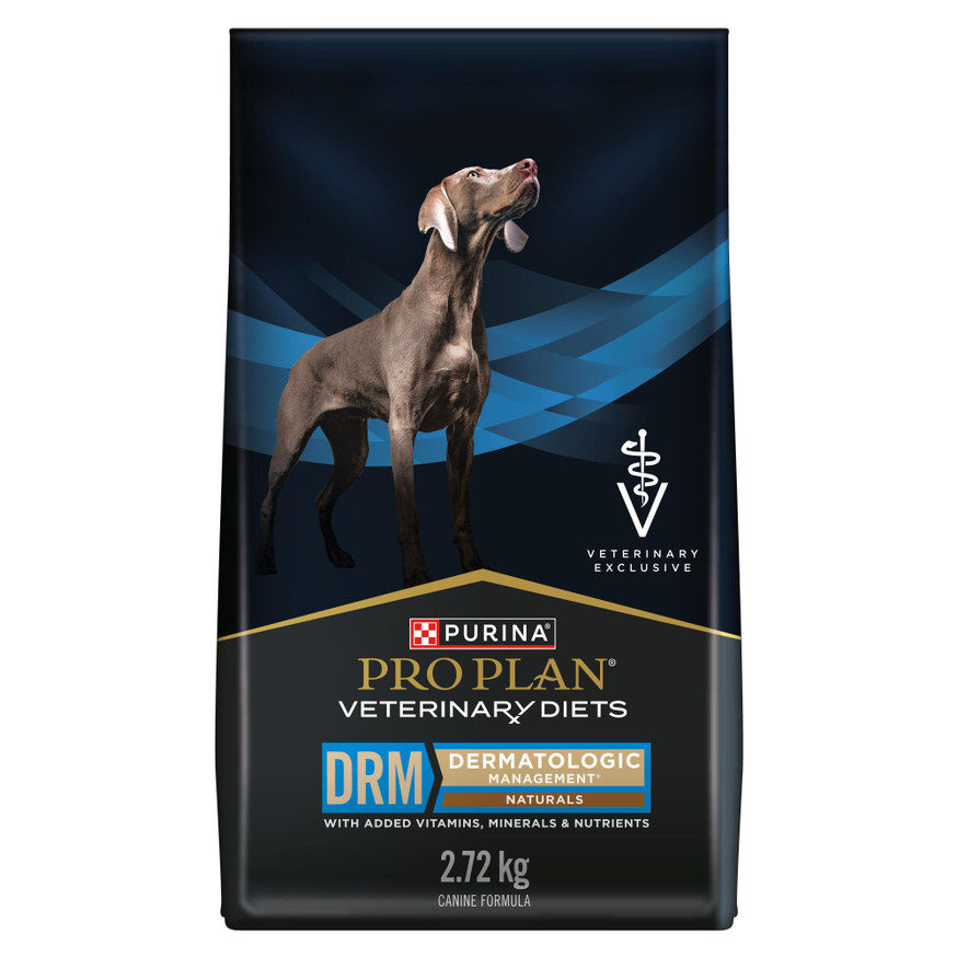 Veterinary Diets® DRM Dermatological Management Naturals®, Dry Dog Food Formula - 2.72 kg