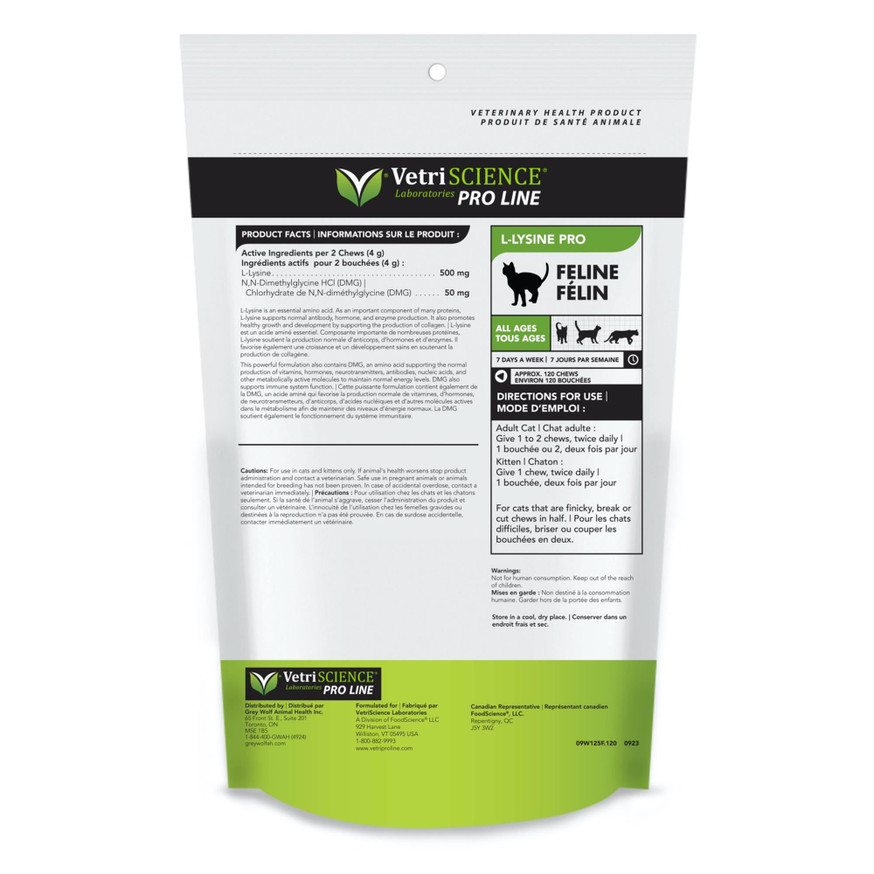 VetriScience L-Lysine Pro