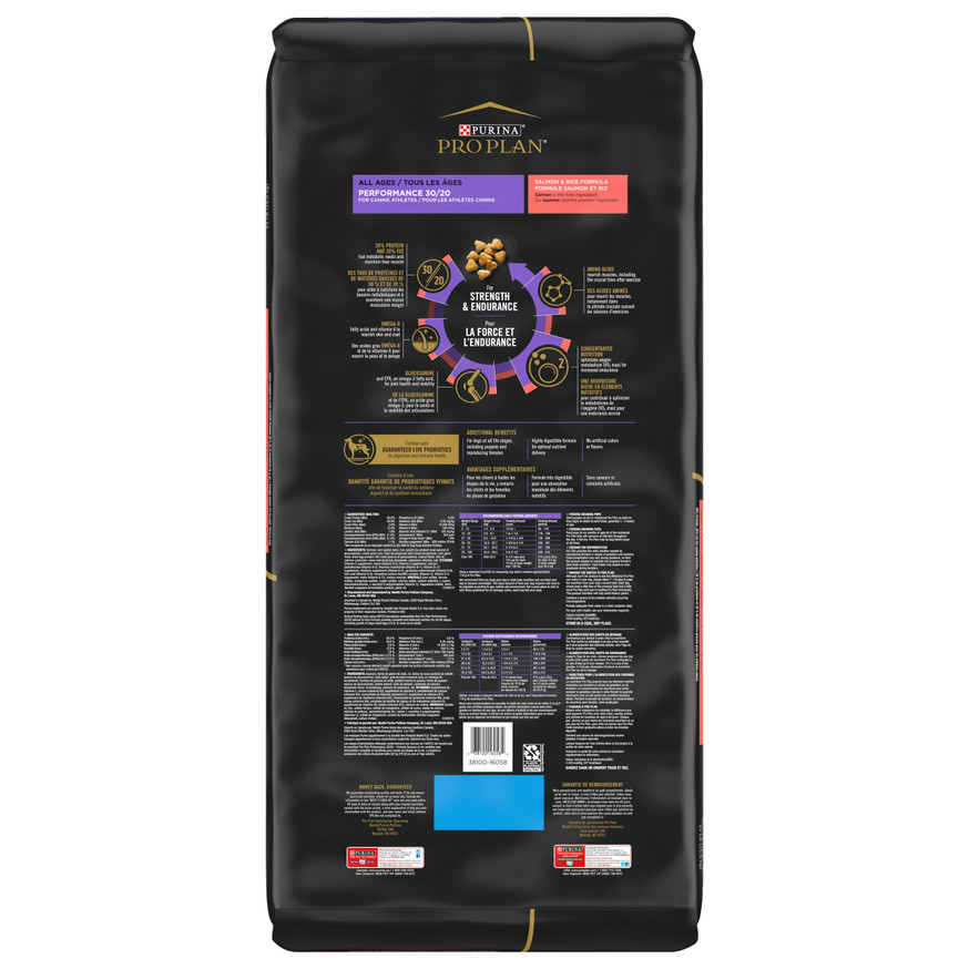 All Ages Sport Performance 30/20 Salmon & Rice Formula, Dry Dog Food