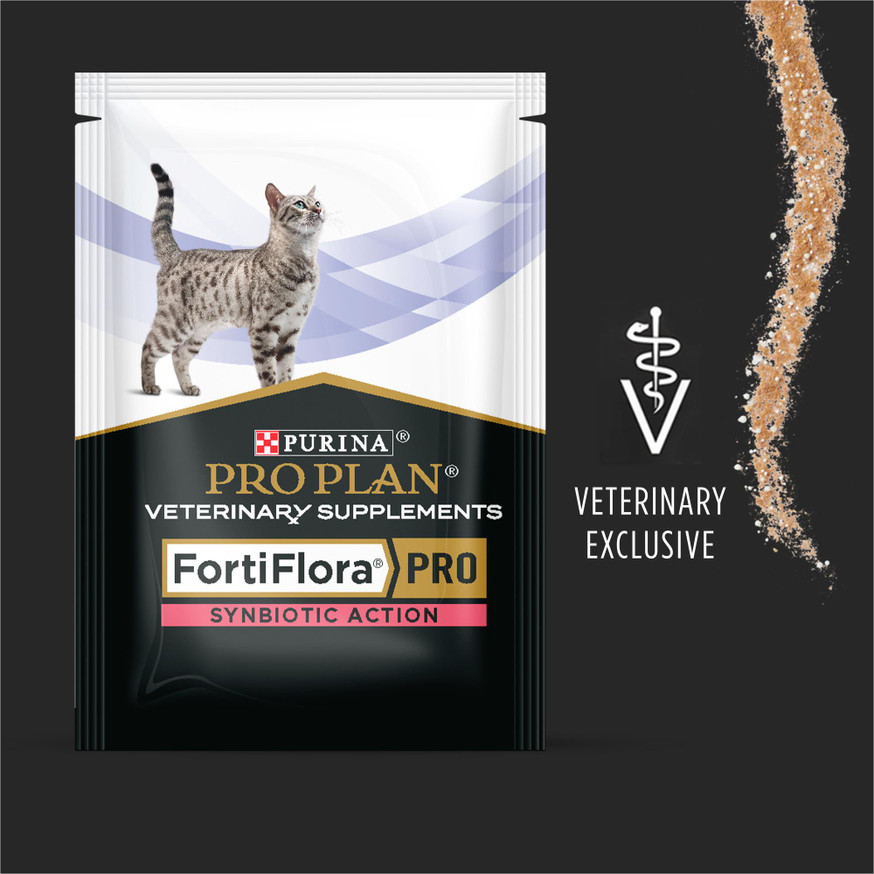 Veterinary Supplements® FortiFlora PRO Synbiotic Action™ Powdered Probiotic & Probiotic Supplement