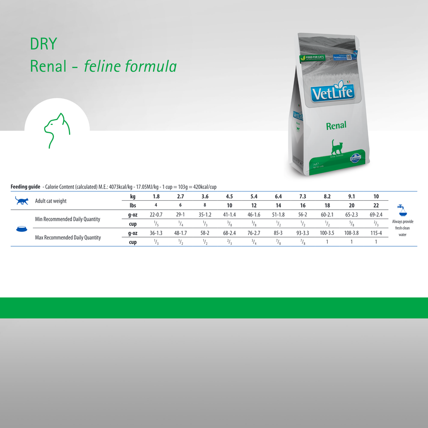 VetLife Renal Feline Dry Cat Food