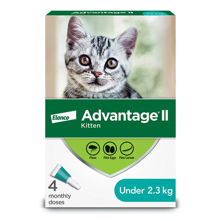 Advantage®II  for Kittens (4 pack)