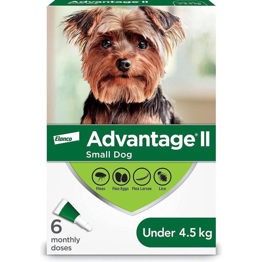 Advantage®II for Small Dogs - 6 /pack