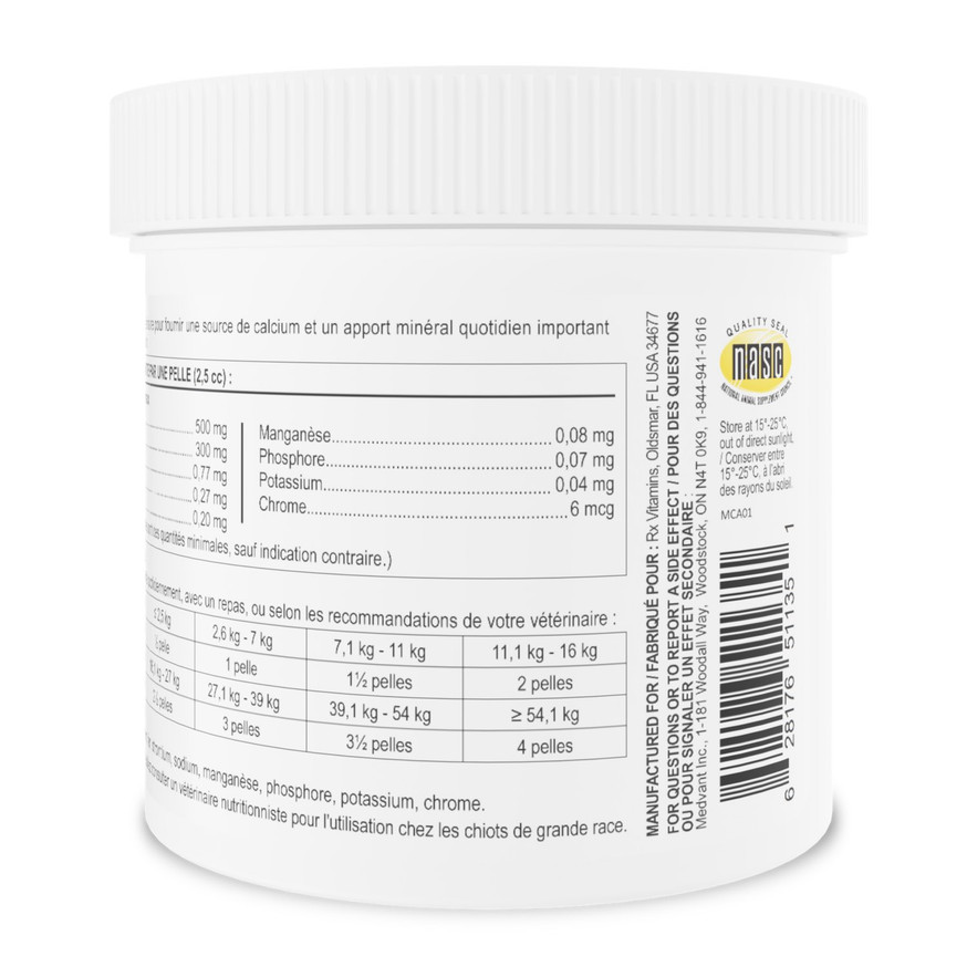 Rx Vitamins Canine Minerals Powder