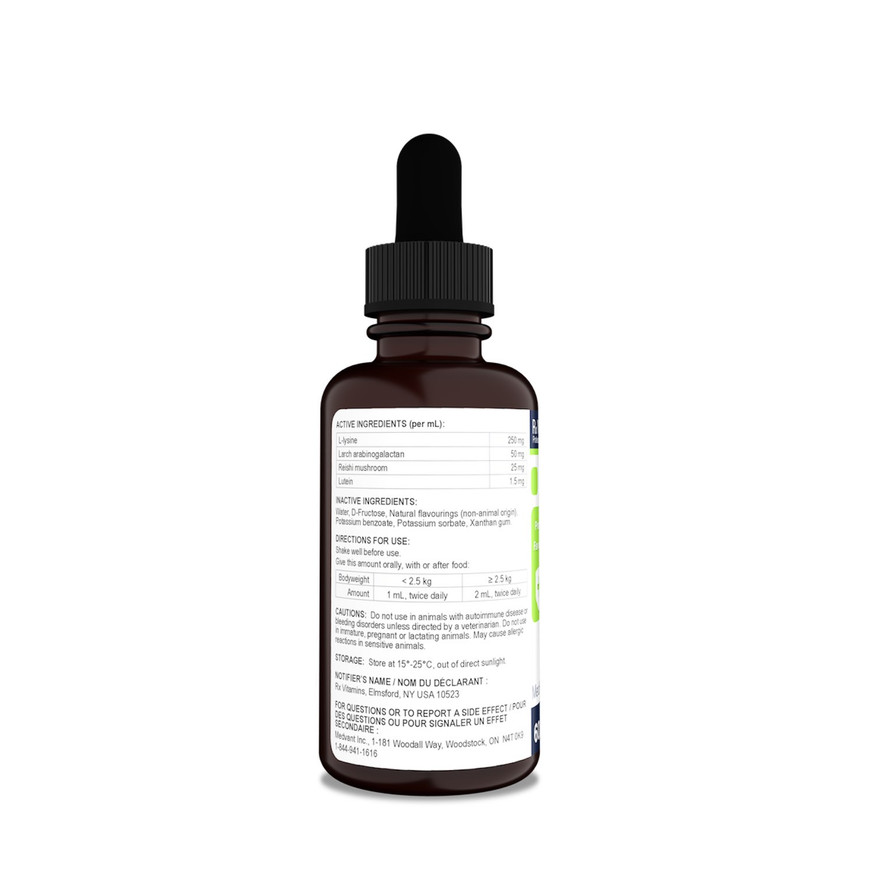 Rx Vitamins Immuno Support Liquid - 60 ml - Chicken Flavour
