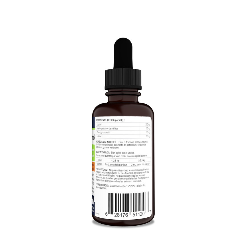 Rx Vitamins Immuno Support Liquid - 60 ml - Bacon Flavour