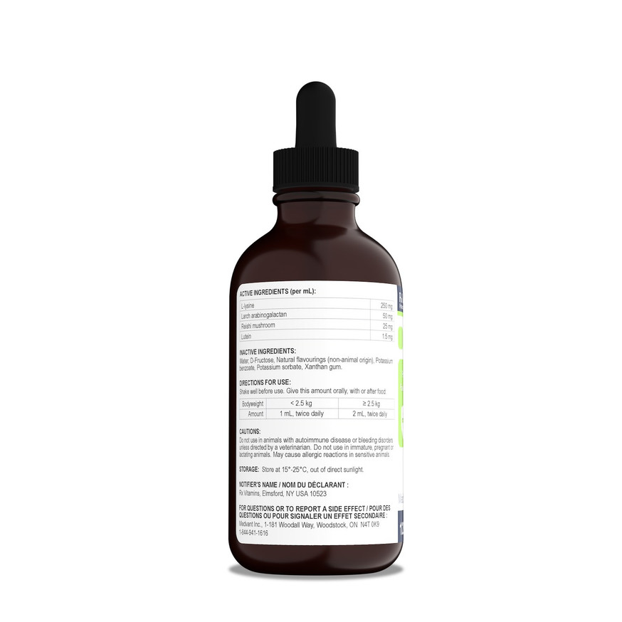Rx Vitamins Immuno Support Liquid - 120 ml - Bacon Flavour