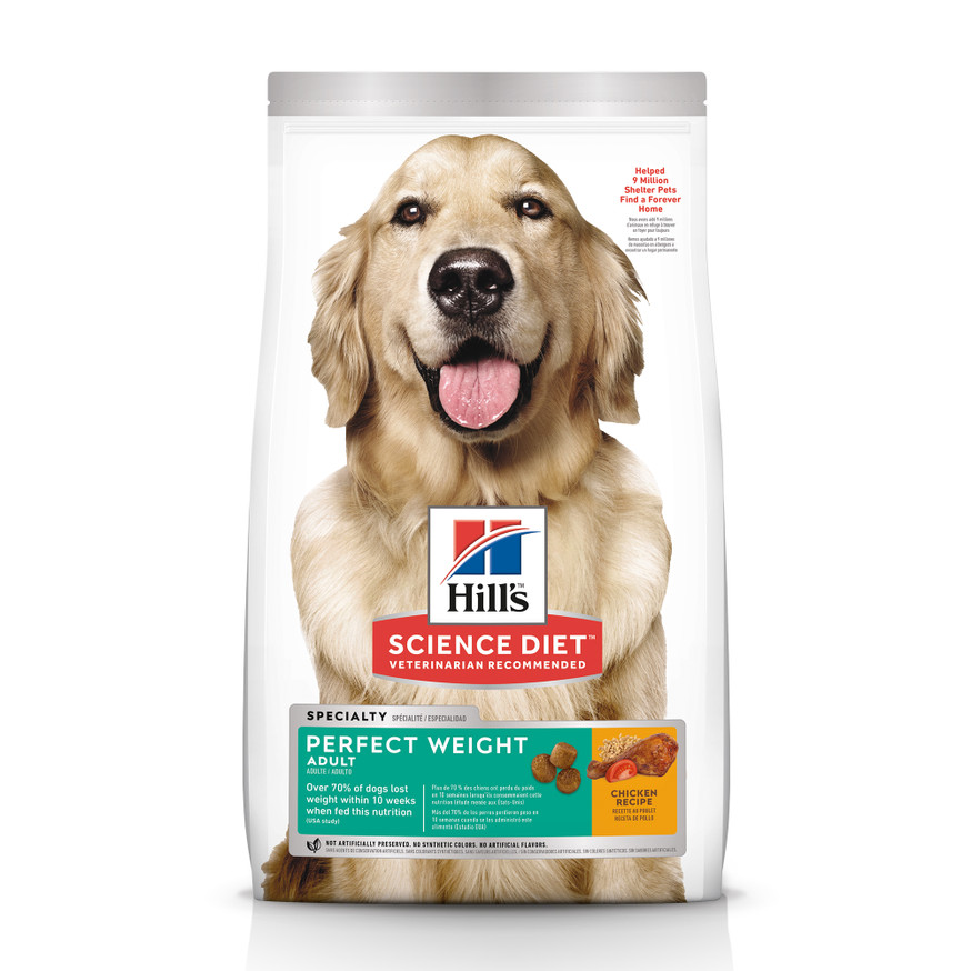 Science Diet Adult Perfect Weight Dry Dog Food, Chicken Recipe