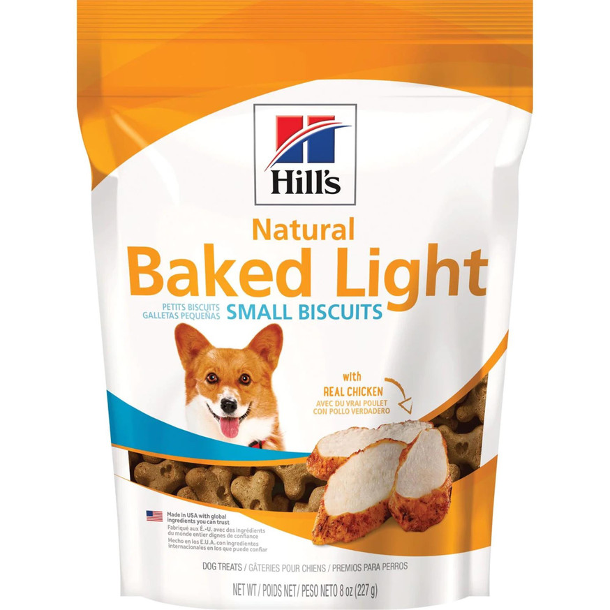 Natural Baked Light Biscuits with Real Chicken, Treats for Small dogs (Previously known as Hill's Science Diet Dog treats)