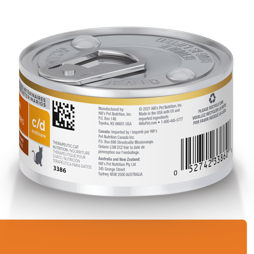 Prescription Diet c/d Multicare Urinary Care Chicken & Vegetable Stew Canned Cat Food