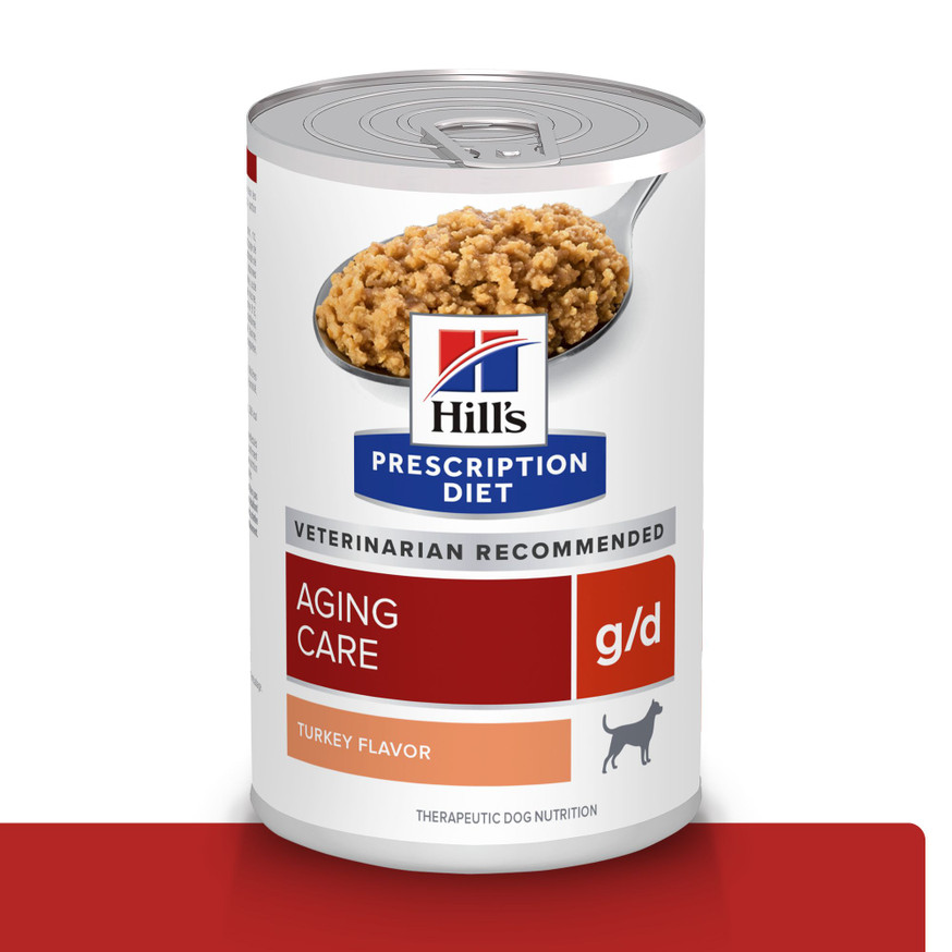 Prescription Diet g/d Aging Care Turkey Flavor Canned Dog Food