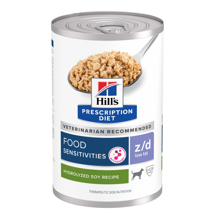 Prescription Diet z/d Low Fat Hydrolyzed Soy Recipe Canned Dog Food