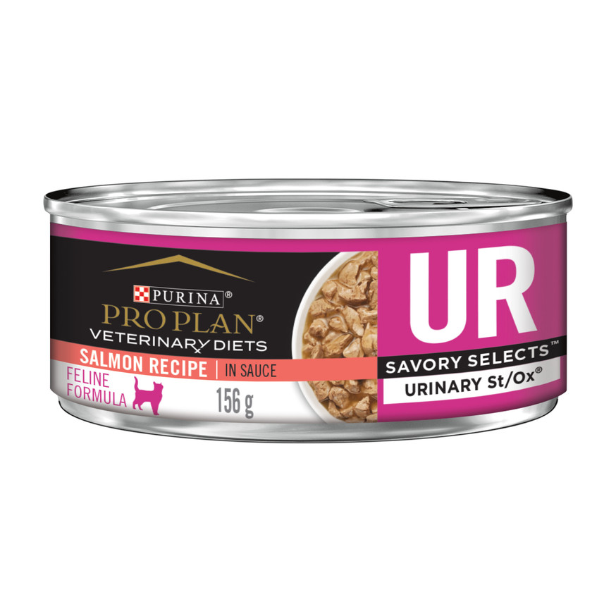 Veterinary Diets® UR® St/Ox Savory Selects Salmon Recipe, Wet Cat Food Formula