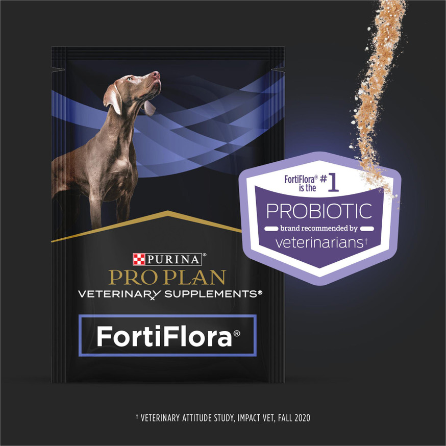 Veterinary Supplements® FortiFlora®, Powdered Probiotic Supplement for Dogs