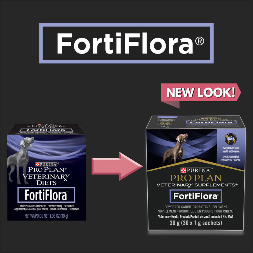 Veterinary Supplements® FortiFlora®, Powdered Probiotic Supplement for Dogs
