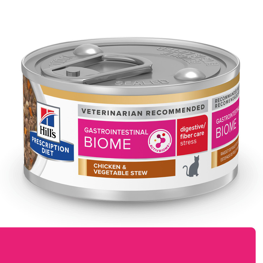 Prescription Diet Gastrointestinal Biome Digestive/Fiber Care Chicken & Vegetable Stew Cat Canned Food
