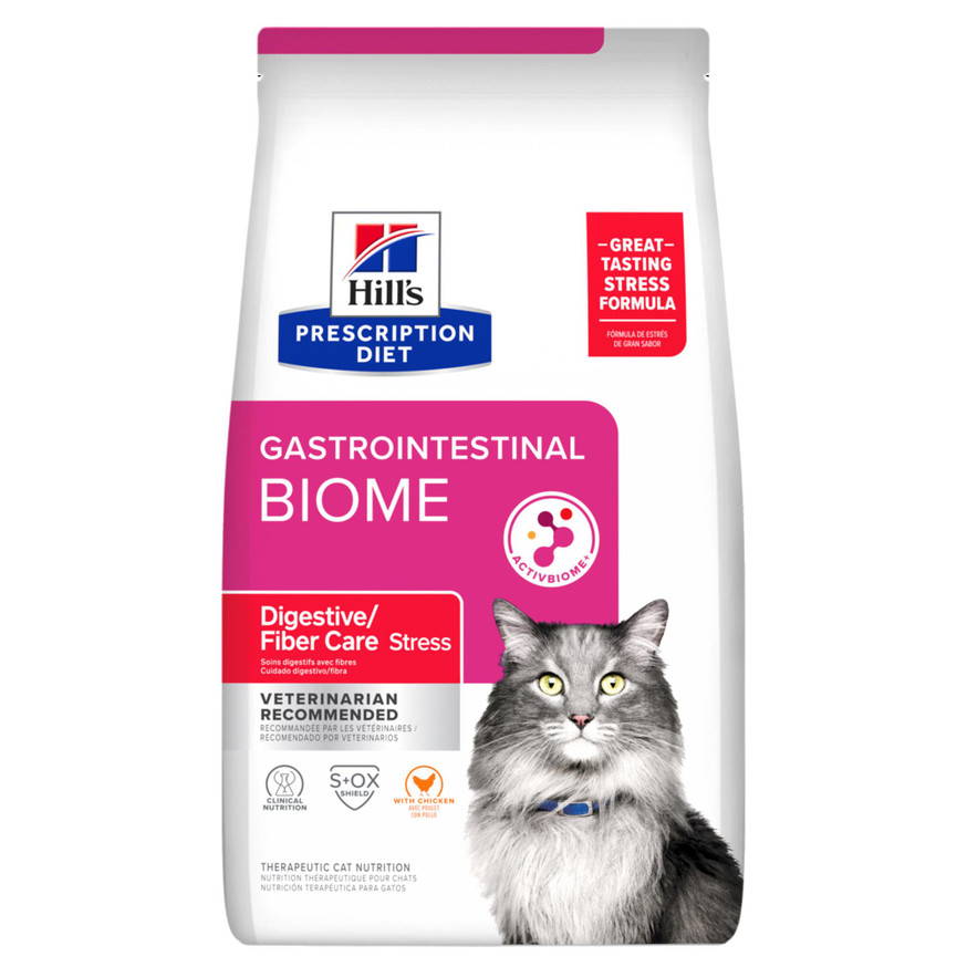 Prescription Diet Gastrointestinal Biome Digestive/Fiber Care with Chicken Dry Cat food - 3.85 kg