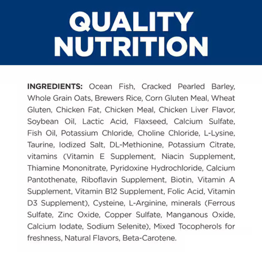 Prescription Diet c/d Multicare Urinary Care with Ocean Fish Dry Cat Food