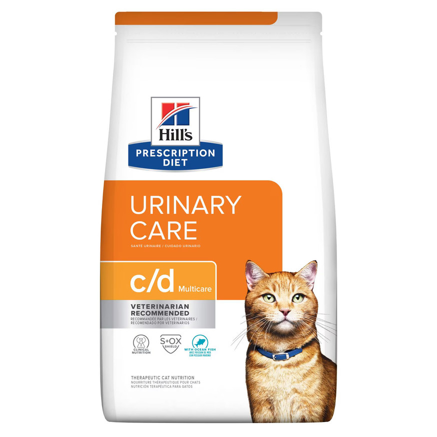 Prescription Diet c/d Multicare Urinary Care with Ocean Fish Dry Cat Food