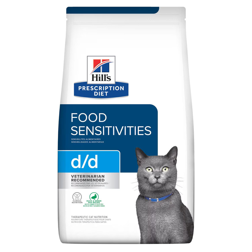 Prescription Diet d/d Skin/Food Sensitivities Duck & Green Pea Formula Dry Cat Food