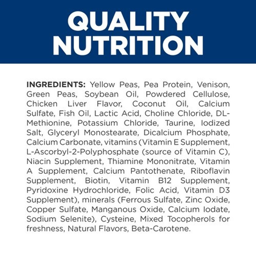 Prescription Diet d/d Skin/Food Sensitivities Venison & Green Pea Formula Dry Cat Food