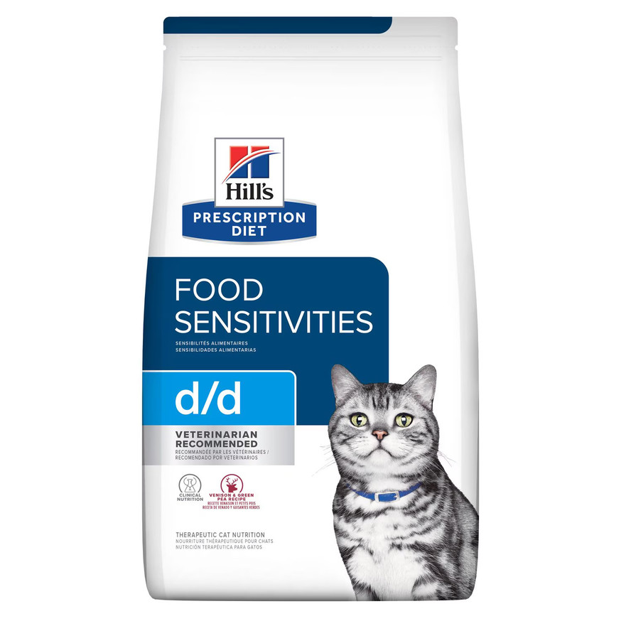 Prescription Diet d/d Skin/Food Sensitivities Venison & Green Pea Formula Dry Cat Food