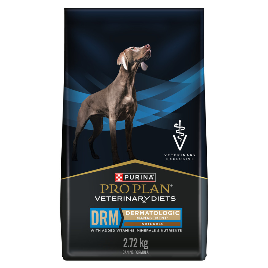 Veterinary Diets® DRM Dermatological Management Naturals®, Dry Dog Food Formula - 2.72 kg