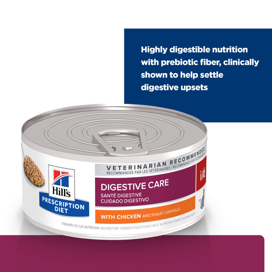 Prescription Diet i/d Digestive Care with Chicken Canned Cat Food