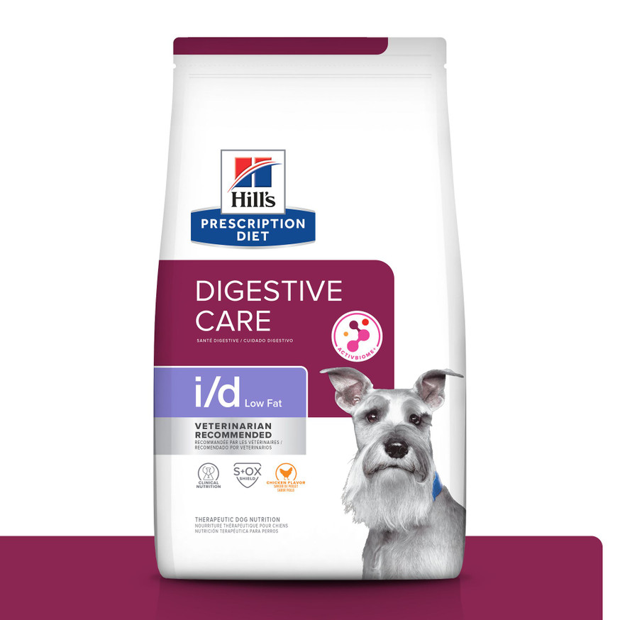 Prescription Diet i/d Low Fat Digestive Care Chicken Flavor Dry Dog Food