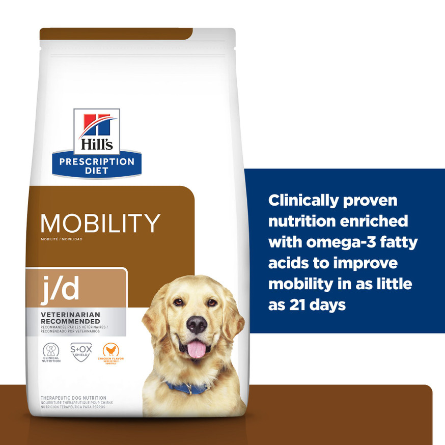 Prescription Diet j/d Joint Care Chicken Flavor Dry Dog Food