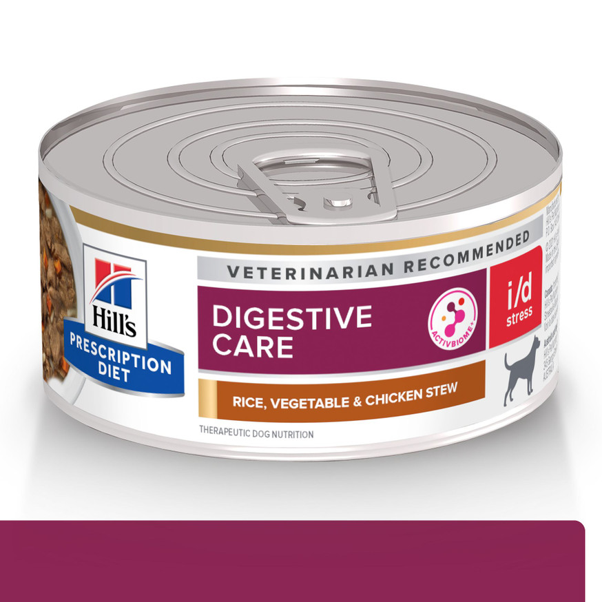 Prescription Diet i/d Stress Digestive Care Rice, Vegetable & Chicken Stew Canned Dog Food
