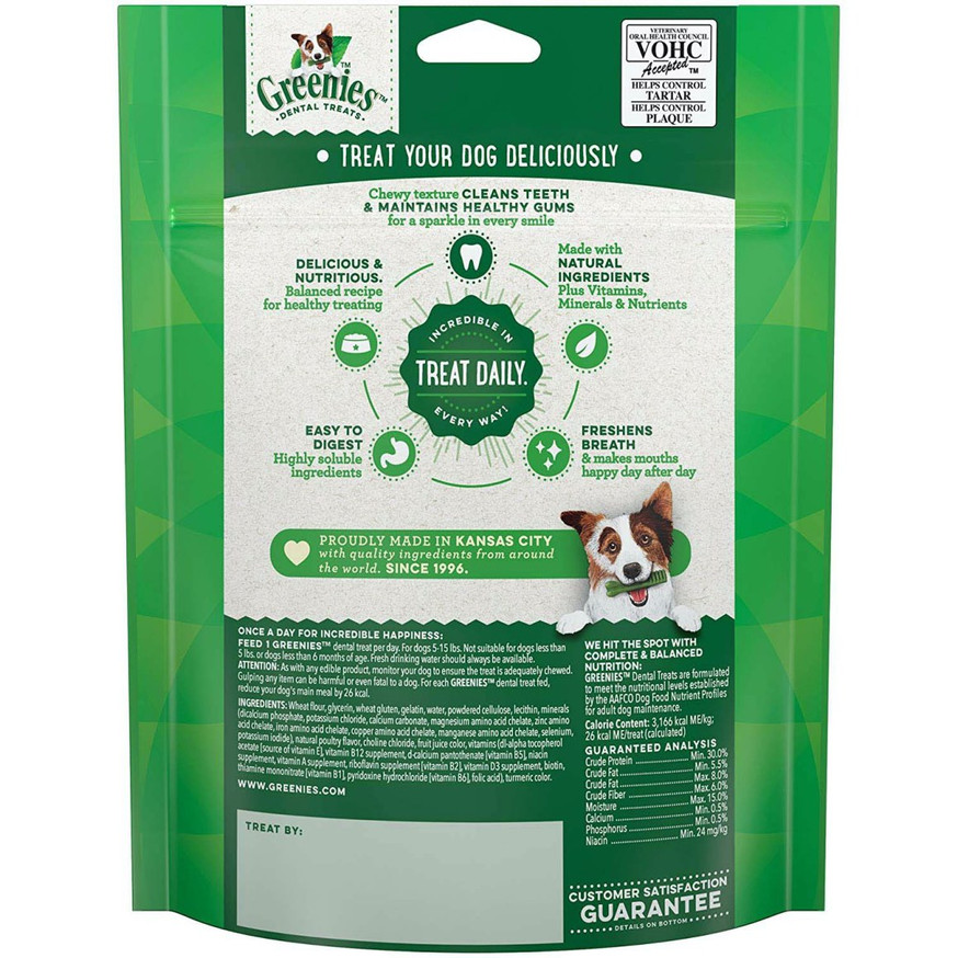 Greenies Dental Chews for Teenie Dogs