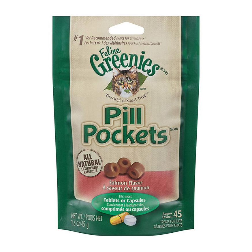 Greenies Pill Pockets For Cats - Salmon Flavour