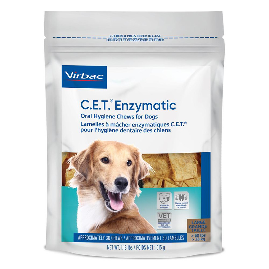 Enzymatic Oral Hygiene Chews for Dogs - Large