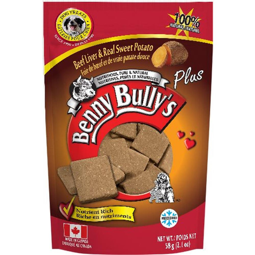 Liver Plus Dog Treats - Beef Liver Plus Sweet Potato