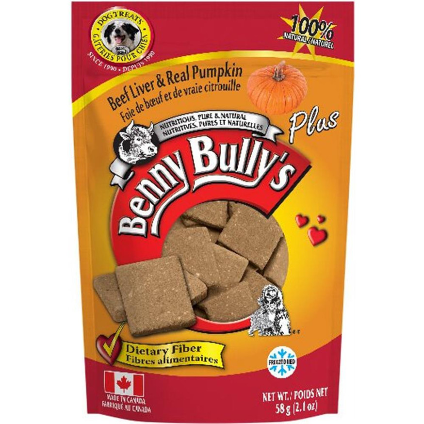 Liver Plus Dog Treats - Beef Liver Plus Pumpkin