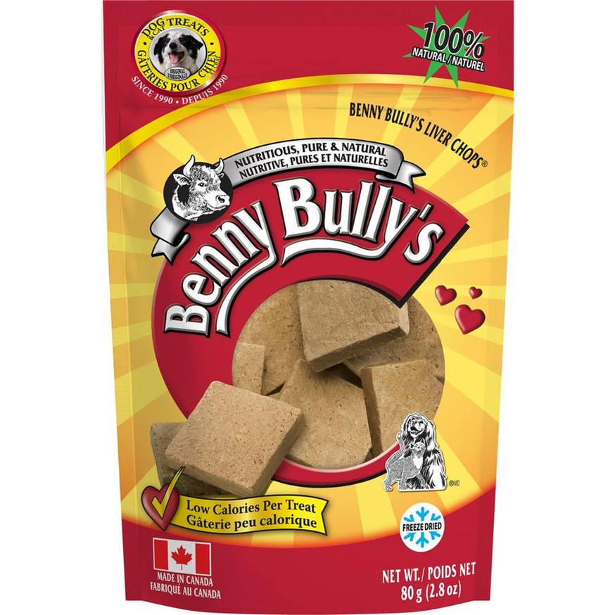 Liver Chops Original Dog Treats - 80 g