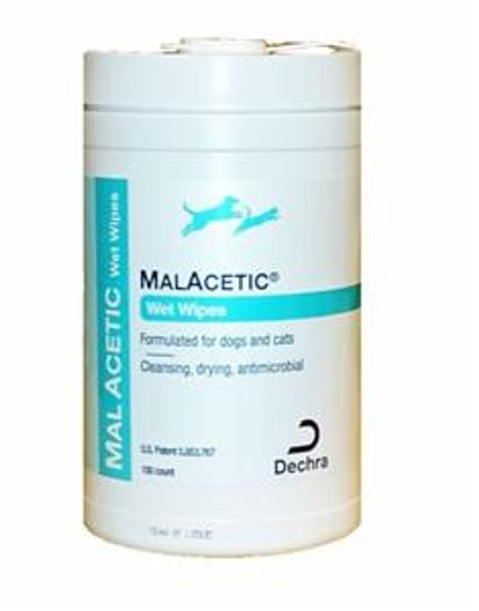 MalAcetic Wet Wipes/Dry Bath