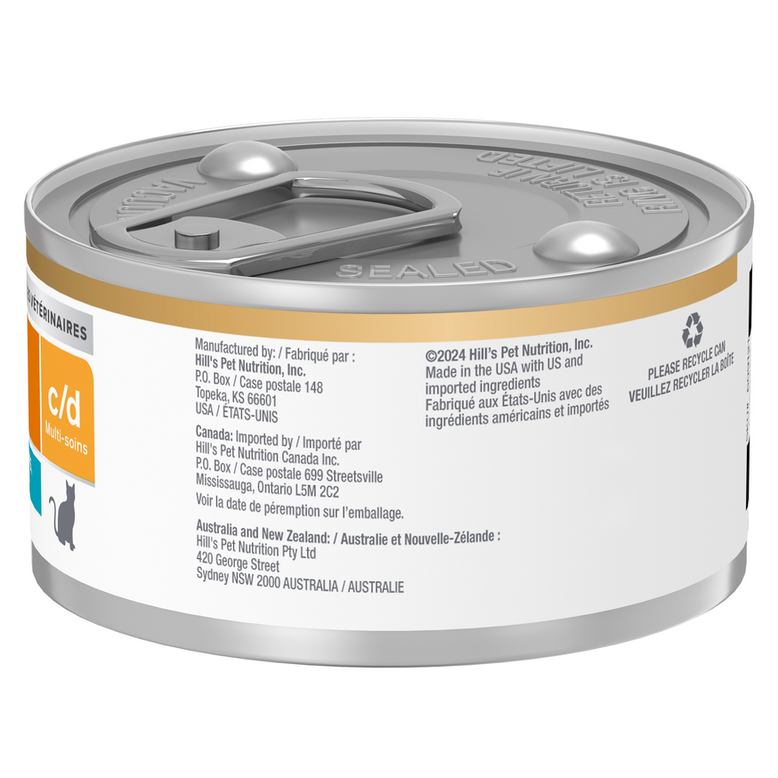 Prescription Diet c/d Multicare Urinary Care Tuna & Vegetable Stew Canned Cat Food