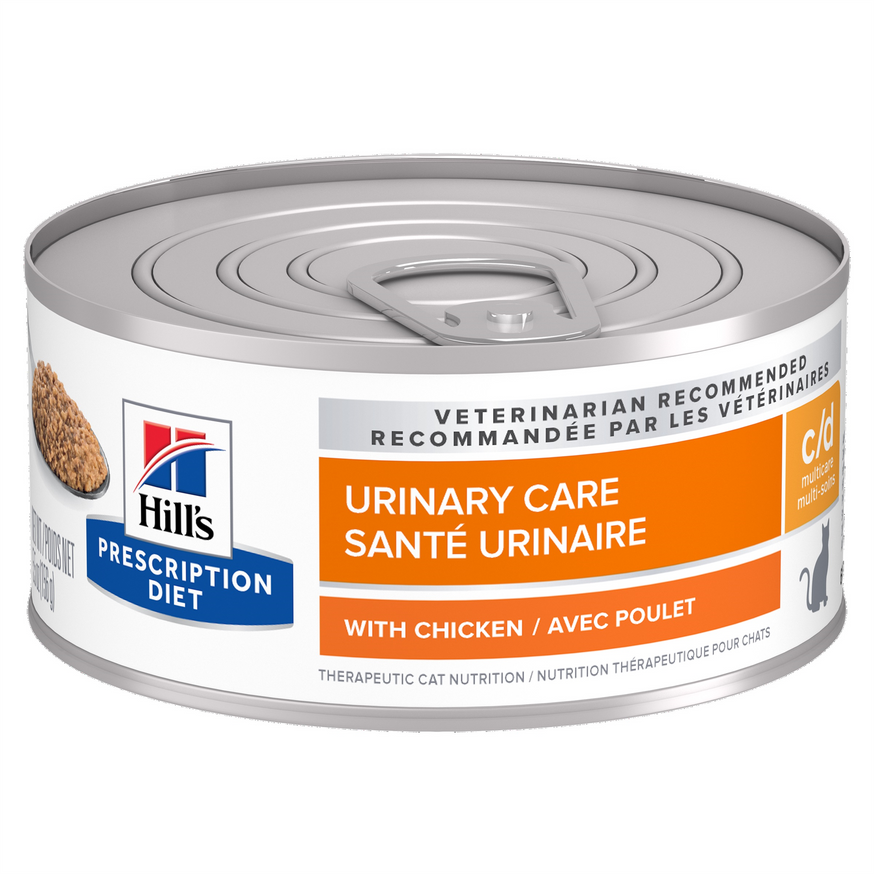 Prescription Diet c/d Multicare Urinary Care with Chicken Canned Cat Food