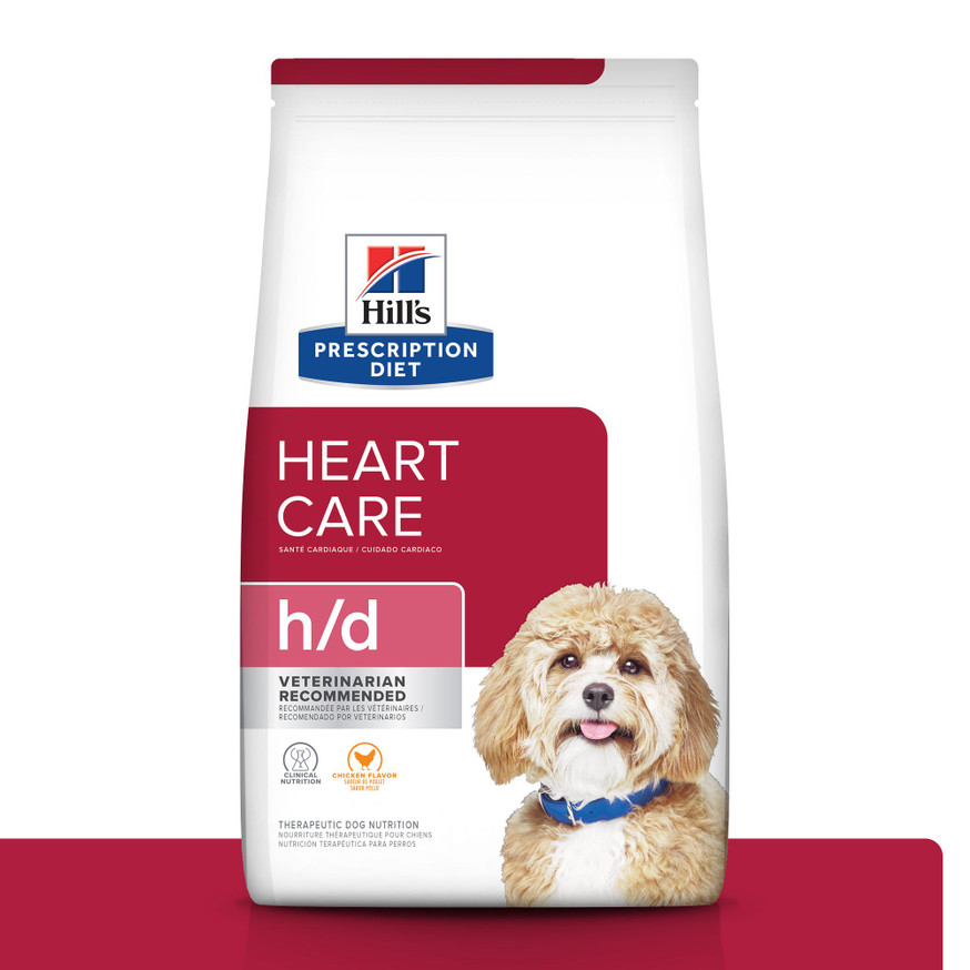 Prescription Diet h/d Heart Care Chicken Flavor Dry Dog Food