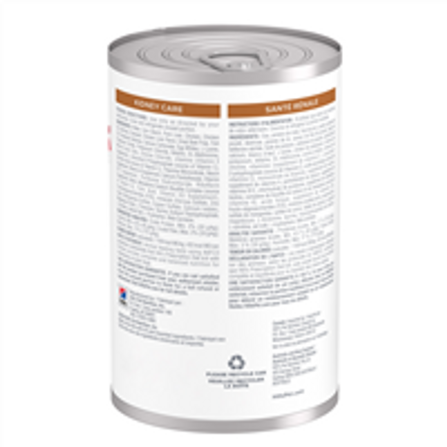 Prescription Diet k/d Kidney Care with Chicken Canned Dog Food, renal food