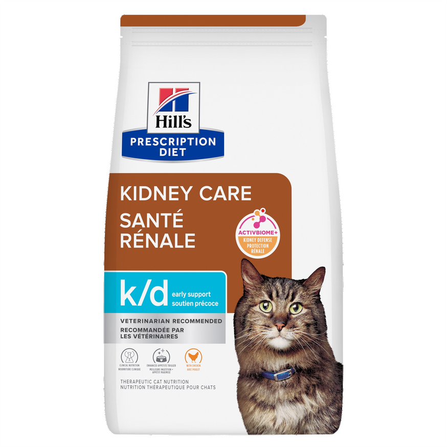 Prescription Diet k/d Early Support Kidney Care Chicken Flavor Dry Cat Food