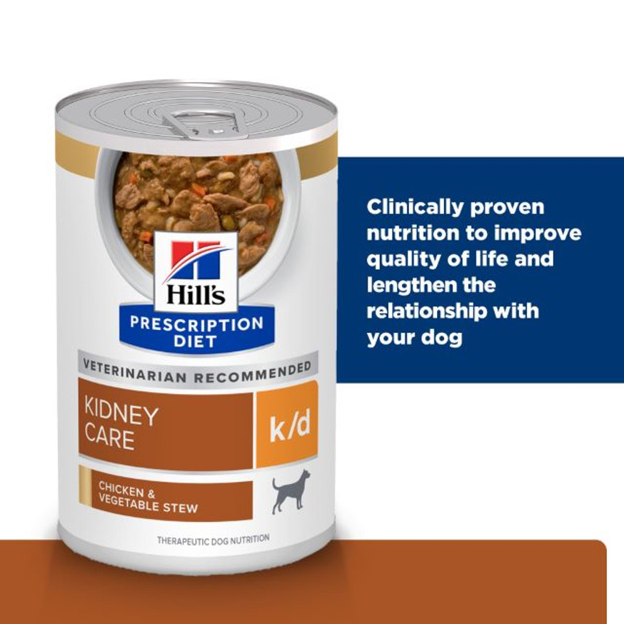 Prescription Diet k/d Kidney Care Chicken & Vegetable Stew Canned Dog Food