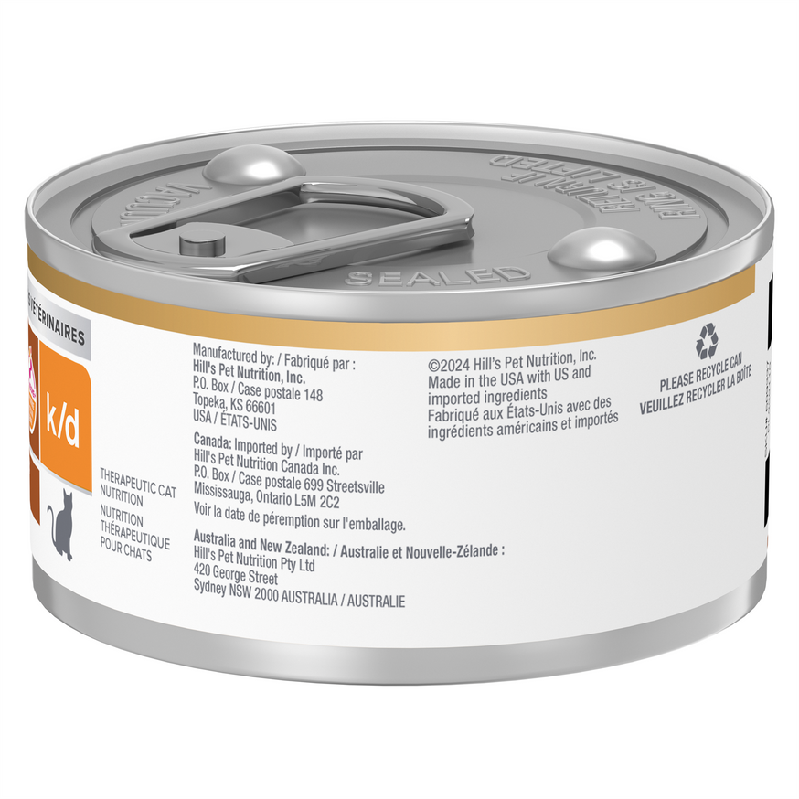 Prescription Diet k/d Kidney Care Chicken & Vegetable Stew Canned Cat Food