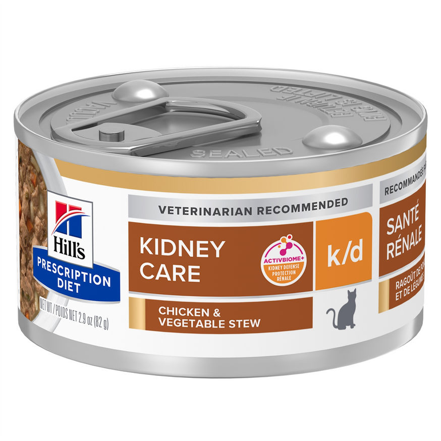 Prescription Diet k/d Kidney Care Chicken & Vegetable Stew Canned Cat Food